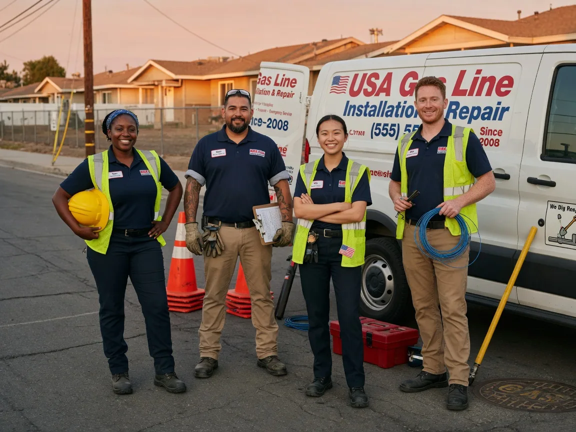 Gas Line Installation company in Cresson, TX